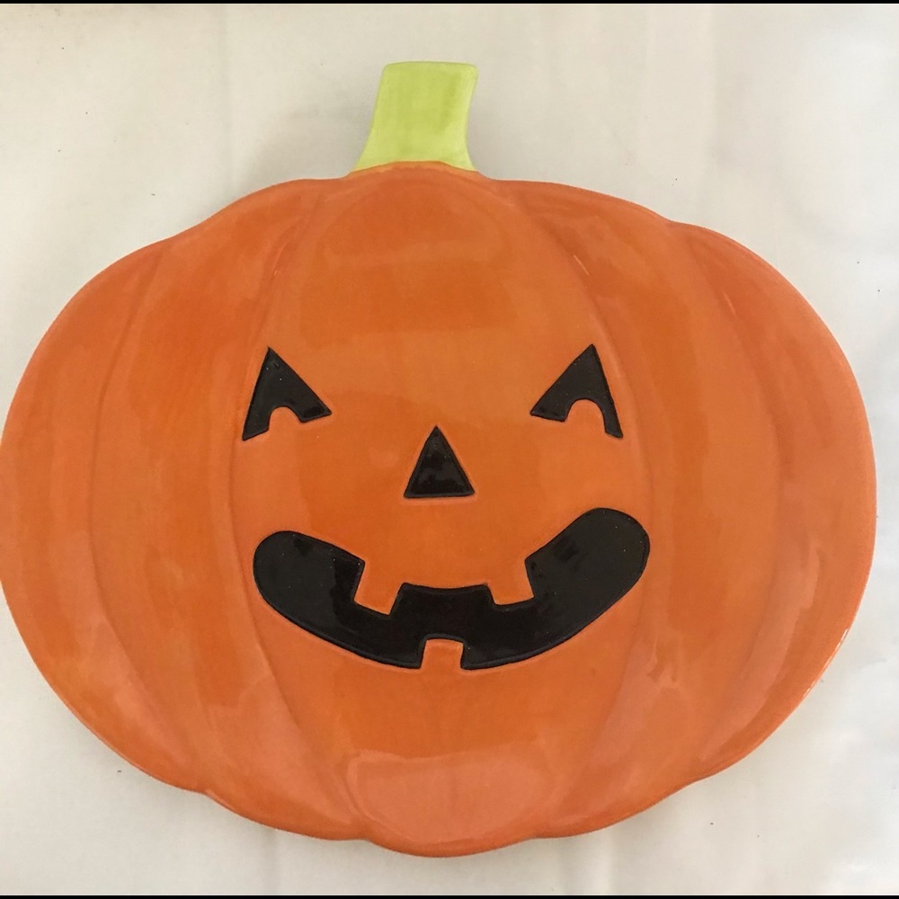 Ceramic Halloween Treat Plate
